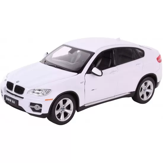 Masinuta metalica BMW X6 alb scara 1:24 Masinuta metalica BMW X6 alb scara 1:24