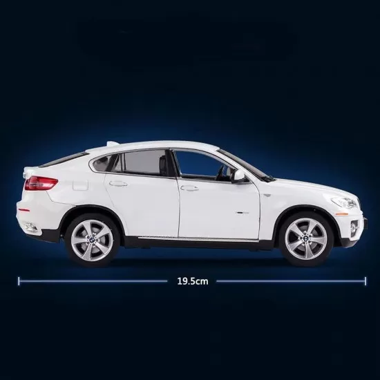 Masinuta metalica BMW X6 alb scara 1:24 Masinuta metalica BMW X6 alb scara 1:24