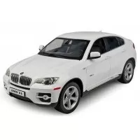 Masinuta metalica BMW X6 alb scara 1:24