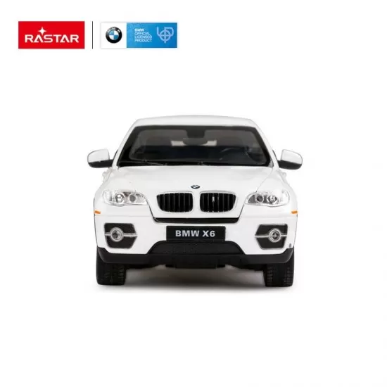 Masinuta metalica BMW X6 alb scara 1:24 Masinuta metalica BMW X6 alb scara 1:24