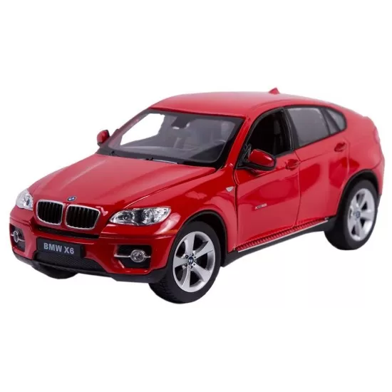 Masinuta metalica BMW X6 rosu scara 1:24 Masinuta metalica BMW X6 rosu scara 1:24