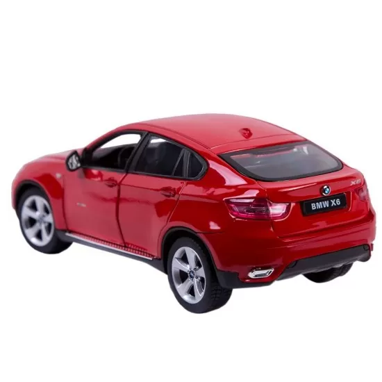 Masinuta metalica BMW X6 rosu scara 1:24 Masinuta metalica BMW X6 rosu scara 1:24