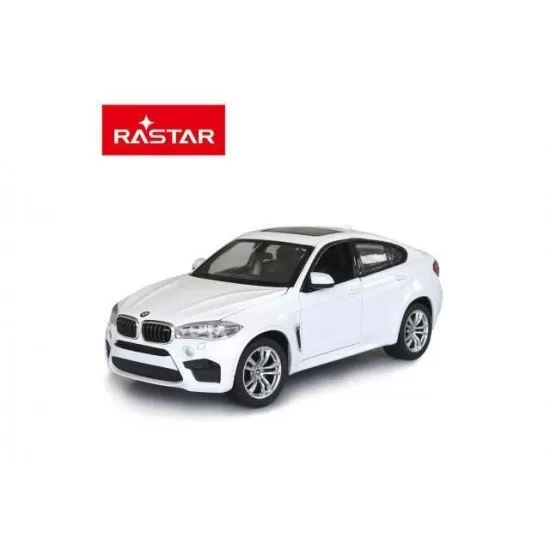 Masinuta metalica BMW X6M alb scara 1:24 Masinuta metalica BMW X6M alb scara 1:24