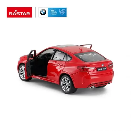 Masinuta metalica BMW X6M rosu scara 1:24 Masinuta metalica BMW X6M rosu scara 1:24
