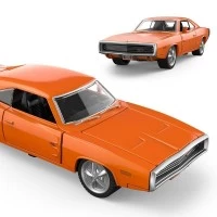 Masinuta metalica Dodge Charger R/T 1970 portocaliu scara 1:36