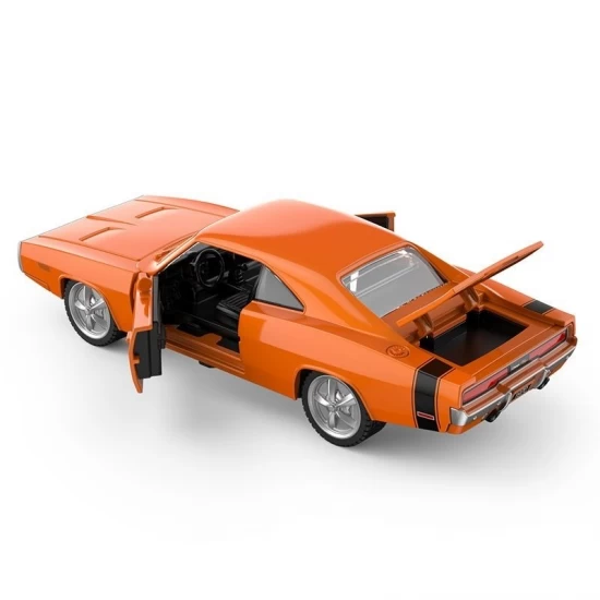 Masinuta metalica Dodge Charger R/T 1970 portocaliu scara 1:36 Masinuta metalica Dodge Charger R/T 1970 portocaliu scara 1:36