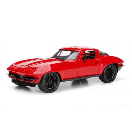 Masinuta metalica Fast and Furious 1966 Chevy Corvette scara 1:24 Masinuta metalica Fast and Furious 1966 Chevy Corvette scara 1:24