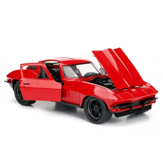 Masinuta metalica Fast and Furious 1966 Chevy Corvette scara 1:24 Masinuta metalica Fast and Furious 1966 Chevy Corvette scara 1:24