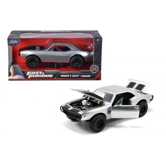 Masinuta metalica Fast and Furious 1967 Chevy Camaro scara 1:24 Masinuta metalica Fast and Furious 1967 Chevy Camaro scara 1:24