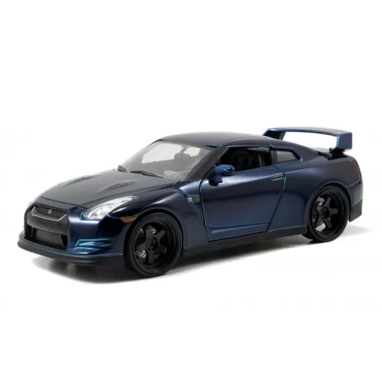 Masinuta metalica Fast and Furious 2009 Nissan GT-R scara 1:24 Masinuta metalica Fast and Furious 2009 Nissan GT-R scara 1:24