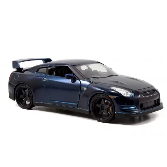 Masinuta metalica Fast and Furious 2009 Nissan GT-R scara 1:24 Masinuta metalica Fast and Furious 2009 Nissan GT-R scara 1:24