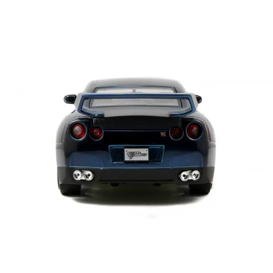 Masinuta metalica Fast and Furious 2009 Nissan GT-R scara 1:24 Masinuta metalica Fast and Furious 2009 Nissan GT-R scara 1:24