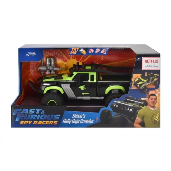 Masinuta metalica Fast and Furious Spy Racers Cisco's Rally Baja Crawler scara 1:24 Masinuta metalica Fast and Furious Spy Racers Cisco's Rally Baja Crawler scara 1:24