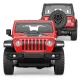 Masinuta metalica Jeep Wrangler Rubicon 4XE rosu scara 1:24 Masinuta metalica Jeep Wrangler Rubicon 4XE rosu scara 1:24