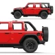 Masinuta metalica Jeep Wrangler Rubicon 4XE rosu scara 1:24 Masinuta metalica Jeep Wrangler Rubicon 4XE rosu scara 1:24