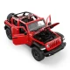 Masinuta metalica Jeep Wrangler Rubicon 4XE rosu scara 1:24 Masinuta metalica Jeep Wrangler Rubicon 4XE rosu scara 1:24