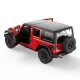 Masinuta metalica Jeep Wrangler Rubicon 4XE rosu scara 1:24 Masinuta metalica Jeep Wrangler Rubicon 4XE rosu scara 1:24
