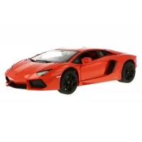 Masinuta metalica Lamborghini Aventador LP700 portocaliu scara 1:18