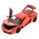 Masinuta metalica Lamborghini Aventador LP700 portocaliu scara 1:18
