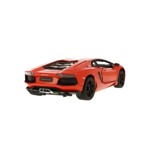 Masinuta metalica Lamborghini Aventador LP700 portocaliu scara 1:18
