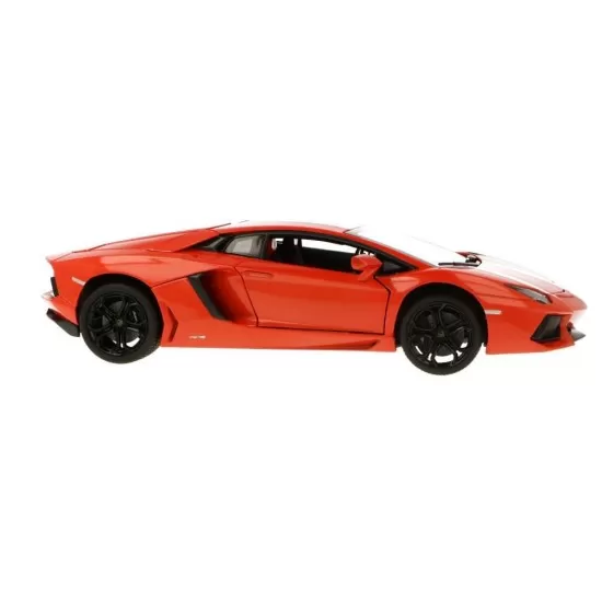 Masinuta metalica Lamborghini Aventador LP700 portocaliu scara 1:18