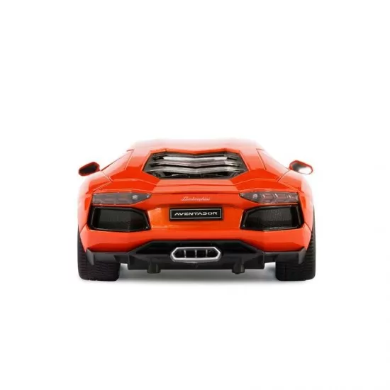Masinuta metalica Lamborghini Aventador LP700 portocaliu scara 1:18