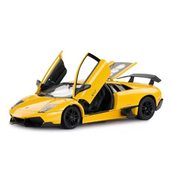 Masinuta metalica Lamborghini Murcielago LP670-4 galben scara 1:24 Masinuta metalica Lamborghini Murcielago LP670-4 galben scara 1:24