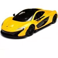 Masinuta metalica McLaren P1 galben scara 1:24