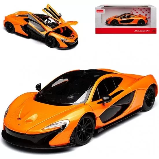 Masinuta metalica McLaren P1 portocaliu scara 1:24 Masinuta metalica McLaren P1 portocaliu scara 1:24