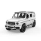 Masinuta metalica Mercedes Benz AMG G63 alb scara 1:32
