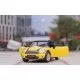 Masinuta metalica Mini Cooper Clubman galben scara 1:24