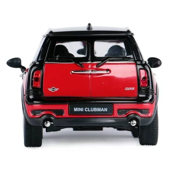 Masinuta metalica Mini Cooper Clubman rosu scara 1:24