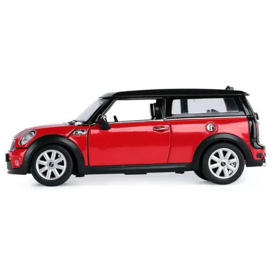 Masinuta metalica Mini Cooper Clubman rosu scara 1:24