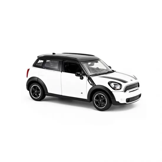 Masinuta metalica Mini Cooper alba scara 1:24 Masinuta metalica Mini Cooper alba scara 1:24