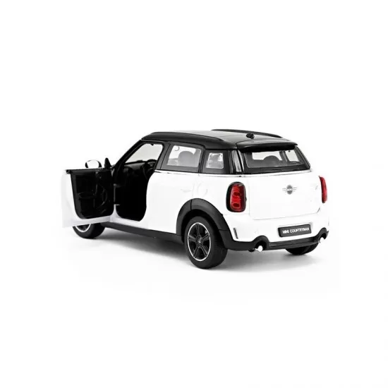 Masinuta metalica Mini Cooper alba scara 1:24 Masinuta metalica Mini Cooper alba scara 1:24
