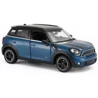 Masinuta metalica Mini Cooper albastru scara 1:24