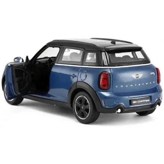 Masinuta metalica Mini Cooper albastru scara 1:24 Masinuta metalica Mini Cooper albastru scara 1:24