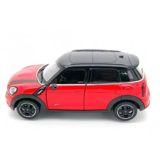 Masinuta metalica Mini Cooper rosu scara 1:24 Masinuta metalica Mini Cooper rosu scara 1:24