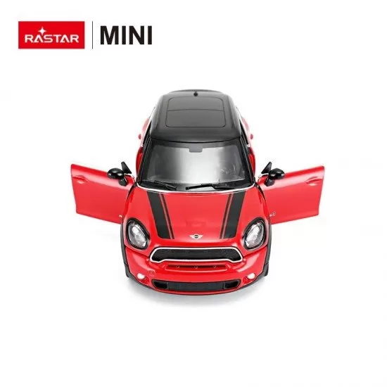 Masinuta metalica Mini Cooper rosu scara 1:24 Masinuta metalica Mini Cooper rosu scara 1:24