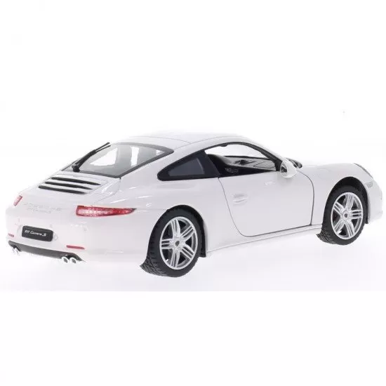 Masinuta metalica Porsche 911 alb scara 1:24 Masinuta metalica Porsche 911 alb scara 1:24