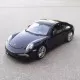 Masinuta metalica Porsche 911 negru scara 1:24
