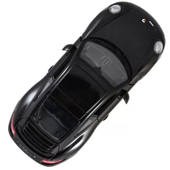 Masinuta metalica Porsche 911 negru scara 1:24