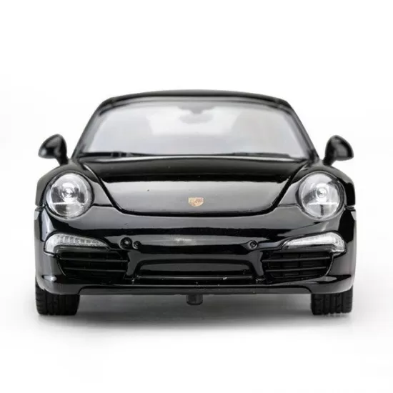 Masinuta metalica Porsche 911 negru scara 1:24