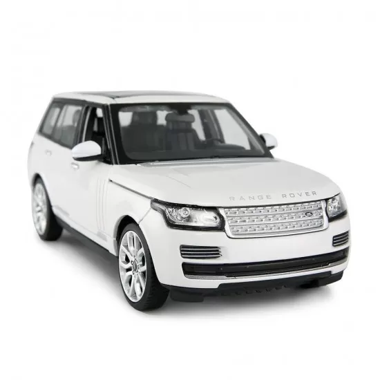 Masinuta metalica Range Rover alb scara 1:24