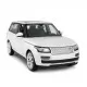 Masinuta metalica Range Rover alb scara 1:24