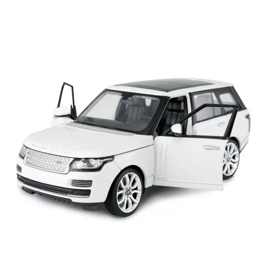 Masinuta metalica Range Rover alb scara 1:24