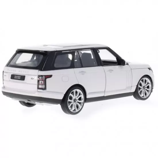 Masinuta metalica Range Rover alb scara 1:24