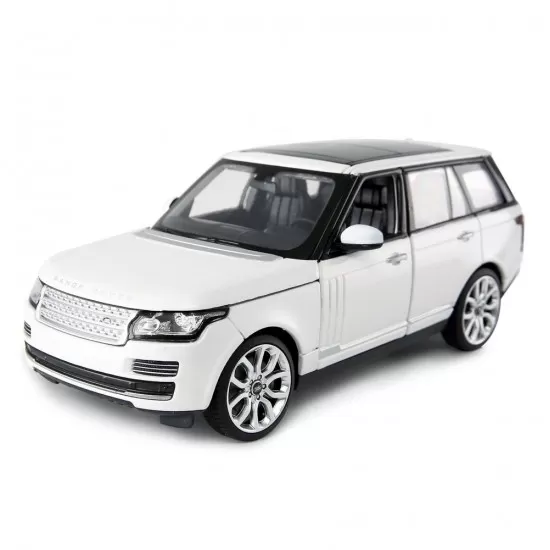 Masinuta metalica Range Rover alb scara 1:24