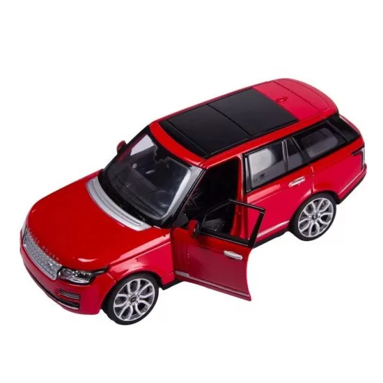 Masinuta metalica Range Rover rosu scara 1:24 Masinuta metalica Range Rover rosu scara 1:24