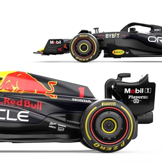 Masinuta metalica Red Bull Formula 1 RB19 scara 1:24 Masinuta metalica Red Bull Formula 1 RB19 scara 1:24
